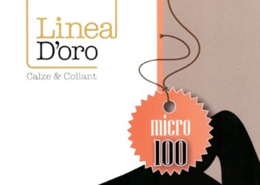 Καλσον Microfibra 3D Opaque Linea D oro 100 Den Caramel - Linea D'oro - 